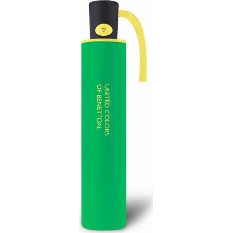 Ομπρέλα βροχής γυναικεία αυτόματη BENETTON Super Mini AC διάφορα χρώματα (1 τεμάχιο) (4077)